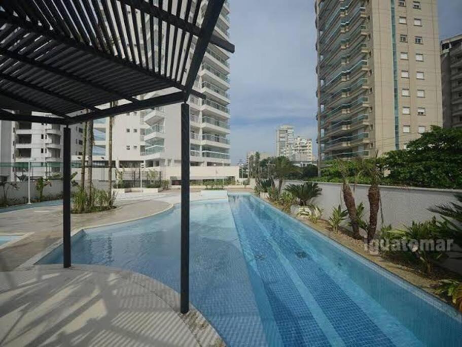 Apto Com Vista Para O Mar Com 2 Vagas - Гуаружа Экстерьер фото